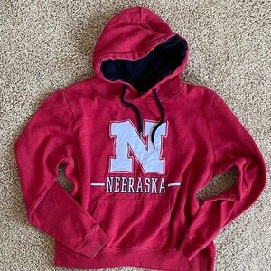 Colosseum Nebraska Red Hoodie